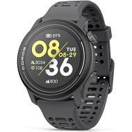 COROS PACE 3 Sport Watch GPS, Lightweight and Comfort, 17 Days Battery Life, Dual-Frequency GPS, Heart Rate, Navigation, Sleep Track, Training Plan, Run, Bike, and Ski (Black Silicone)