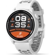 COROS PACE 2 Sport Watch GPS Heart Rate Monitor, 20 Days Long Battery Life, Barometer, Lightweight, Strava, Training Plan, Navigation, Sleep Track, Swim, Bike, Run, Strength, Treadmill-White Silicone