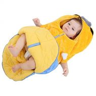 COSBABY Baby Swaddle Wrap Sack for Newborn Boys and Girls Sack Swaddle Pajamas 2.5Tog 90 Centimeter...