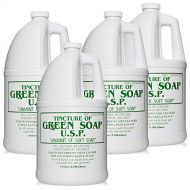 COSCO Enterprises COSCO Tincture of Green Soap U.S.P. Medical Tattoo Cleanser -Four 1 Gallon Jugs