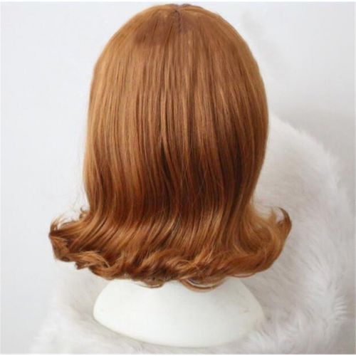  COSKING Princess Sofia Cosplay Wigs, Women Halloween Short Curly Gold Costume Hair Wig