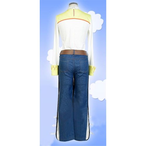  COSKING Jessie Costume for Women, Deluxe Halloween Cowboy Cosplay Outfit