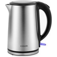COSORI Electric Kettle, Cool-Touch Double Wall Stainless Steel Insulated, Automatic Shut Off & Boil-Dry Protection, Durable Tea Kettle Boiler & Heater, 1.5L/1500W, Silver