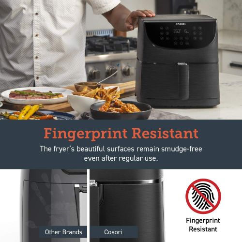  [아마존 핫딜]  [아마존핫딜]COSORI Air Fryer(100 Free Recipes Book), 1500-Watt Programmable Base for Air Frying, Roasting & Keep Warm, Electric Hot Oven Oilless Cooker,11 Cooking Presets, LED Touch Screen,2-Y