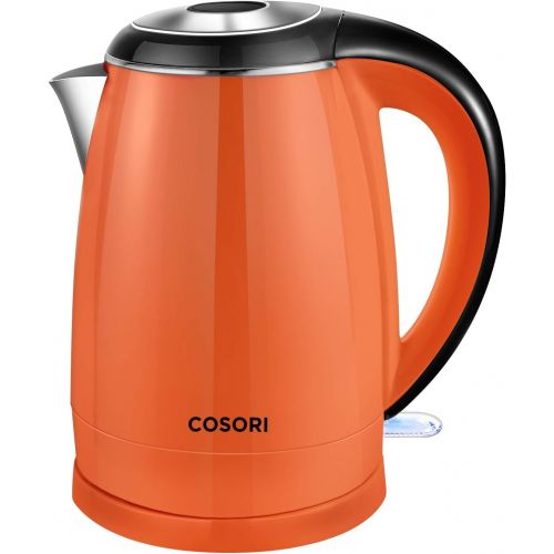  [아마존 핫딜]  [아마존핫딜]COSORI Electric Kettle(BPA Free), 1.8 Qt Double Wall 304 Stainless Steel Water Boiler & Tea Kettle, Auto Shut-Off and Boil-Dry Protection, Cordless, FDA/ETL/CETL Approved, 2 Year W