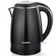 COSORI Electric (BPA Free) CO172-EK 1.8 Qt Double Wall 304 Stainless Steel Water Boiler, Coffee Pot & Tea Kettle, Auto Shut-Off and Boil-Dry Protection, Black
