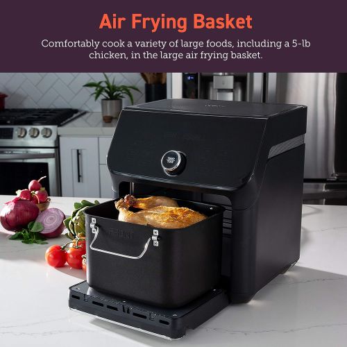  COSORI Air Fryer Oven Combo 7 Qt, Countertop Convection (100℉ to 450℉) with Roast, Toast, Bake, Dehydrate, Warm, 7 Accessories and 100 Recipes, Max XL Large for Family Size, Stainl