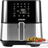 COSORI Air Fryer Oven 11 Functions Combo Additional Accessories (100 Paper Plus Online Recipes), Digital Touch Screen, Nonstick and Dishwasher-Safe Detachable Basket, 5.8QT, Stainl