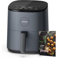 COSORI Air Fryer, 5 QT, 9-in-1 Airfryer Compact Oilless Small Oven, Dishwasher-Safe, 450℉ freidora de aire, 30 Exclusive Recipes, Tempered Glass Display, Nonstick Basket, Quiet, Fi