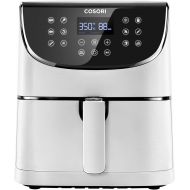COSORI Air Fryer Max XL(100 Recipes) Digital Hot Oven Cooker, One Touch Screen with 13 Cooking Functions, Preheat and Shake Reminder, 5.8 QT, Creamy White
