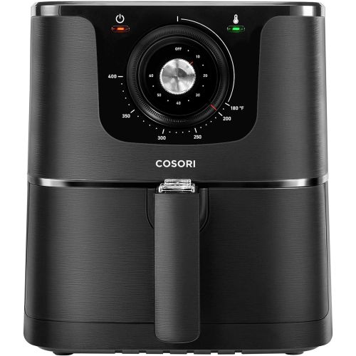  [아마존베스트]COSORI Air Fryer Large Hot Electric Oven Oilless Cooker Deluxe Temperature Knob Control, Nonstick, ETL Listed Basket, 3.7 QT-Mechanical