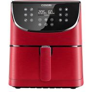 [아마존베스트]Cosori Air Fryer 5.5L XXL, Deep Fryer, Hot Air Fryer with Digital LED Touch Screen, 11 Programmes, Preheating And Keeping Warm, Shake Mode, 100 Recipe Booklet, Oil Not Included, 17