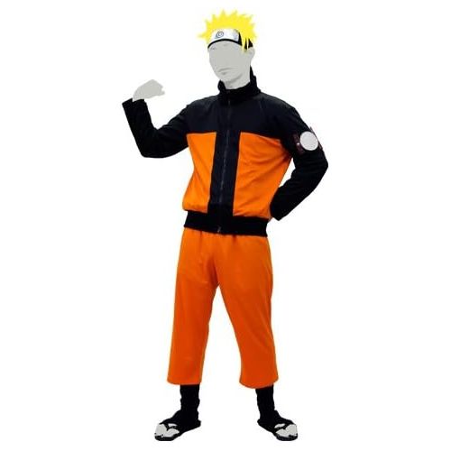  COSPA Officially-Licensed Uzumaki Naruto Costume - TeenMens Medium Size