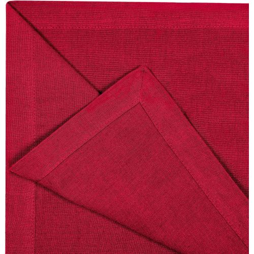  COTTON CRAFT Classic Cotton Set of 12 Pure Cotton Solid Color Dinner Napkins, 20 inch x 20 inch, Assorted Colors Multi Pack