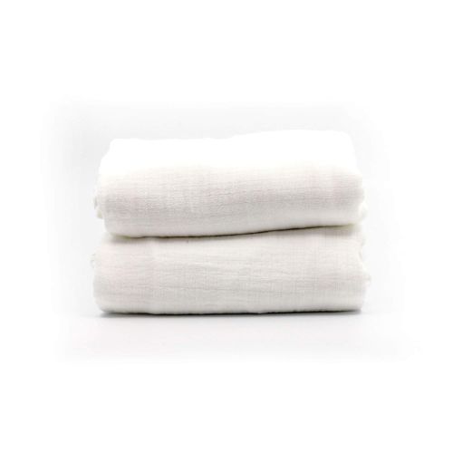  COTTON ORGANICS Cotton Organics Muslin Swaddle Blankets - Extra Soft and Hypoallergenic Organic Cotton - Pack of 2
