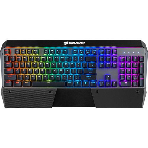  COUGAR Attack X3 RGB Backlit Mechanical Gaming Keyboard (Cherry MX Blue)