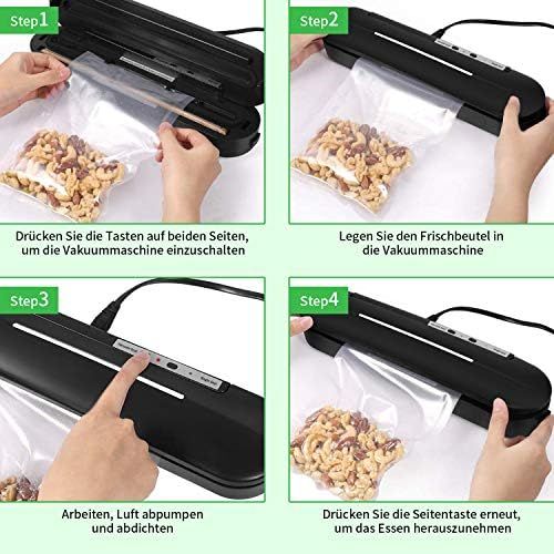  [아마존베스트]COVELL Vacuum sealers sealing vacuum sealer with additional vacuum sealing and equipment for sealing vacuum containers, food sealing machine, vacuum cleaner.