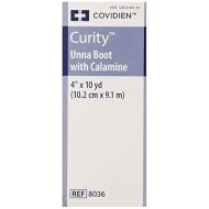 Covidien Curity Unna Boot Bandage with Calamine, 4 Inch X 10 Yards (Pack of 12)