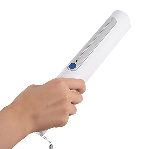  CO-Z Handheld UV Light Sanitizer, Portable Ultraviolet Light Sterilizer Wand, 99.9% Disinfection Room Bedding and Laundry Sanitizer, UV-C Sanitizing Light Wand for Home Office Car