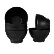 COZA DESIGN Coza Design 6-piece Set Bowl (17 oz., Black)