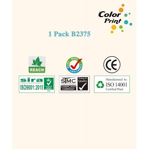  CP 1 Pack Compatible Toner Cartridge Replacement for Dell B2375DNF Toner Cartridge 2375DNF 2375 C7D6F 593 BBBJ 8PTH4 Used for Dell B2375dfw B2375 Printers (Black, 10,000 Pages)
