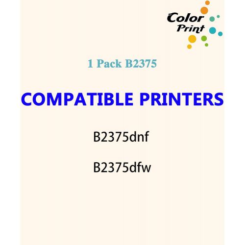  CP 1 Pack Compatible Toner Cartridge Replacement for Dell B2375DNF Toner Cartridge 2375DNF 2375 C7D6F 593 BBBJ 8PTH4 Used for Dell B2375dfw B2375 Printers (Black, 10,000 Pages)