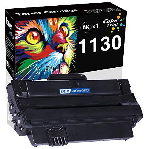  CP 1 Pack ColorPrint Compatible Toner Cartridge Work with Dell 1130 1135n 330 9523 7H53W 1130n 1133 1135 Laser Printer (Black)