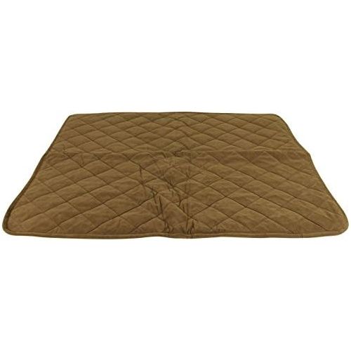  Cpc Reversible SherpaQuilted Microfiber Throw for Pets, 50-Inch, Chocolate