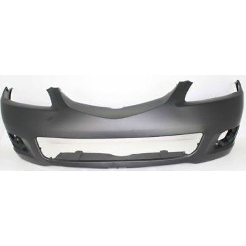  CPP Primed Front Bumper Cover Replacement for 2006-2008 Mazda 6