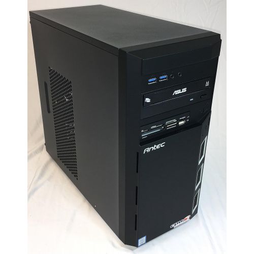  CPU Solutions CEV-5903 Video Editing Workstation 8th Gen Core i7 3.2~4.6GHz Hexa Core PC, Quadro P1000 W4GB, Windows 10 Pro, 32GB RAM, 500GB SSD, 2TB HDD, Card Reader