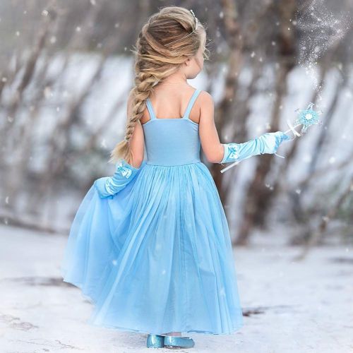  CQDY Cinderella Dress Princess Costume Halloween Party Dress up