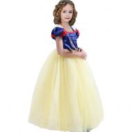 CQDY Snow White Costume for Girls Dress up Princess Dress Halloween/Party/Christmas Special Occasion for 2-11T