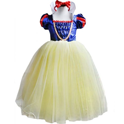  CQDY Snow White Costume for Girls Dress up Princess Dress Halloween/Party/Christmas Special Occasion for 2-11T