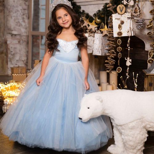  CQDY Cinderella Dress Princess Costume Halloween Party Dress up