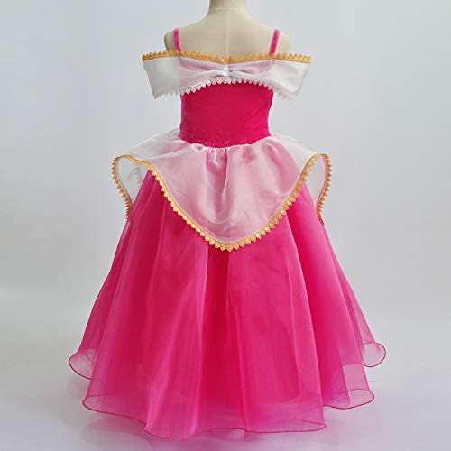  CQDY Girls Cinderella Costumes Halloween Princess Dress Up Fancy Birthday Party Ball Gown