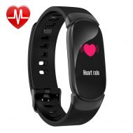 CQHY MALL Fitness Tracker with Heart Rate Monitor IP67 Waterproof Activity Fitness Tracker Watch Sport Watch with Step Counter, Calorie Counter, Pedometer for Android and iOS