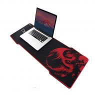 CQIANG Mouse Pad, Table Mat, Esport Gaming Mouse Pad, Large Size, 5mm Thick Fine Surface/Keyboard Pad, Three Styles and Sizes, Ergonomically Designed for a More Comfortable offi