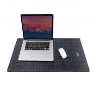 CQIANG Mouse Pad, Gaming Mouse Pad Large Size 8003803mm/10003803mm, Office Desk Pad with Stitched Edge for PC/Laptop, Gray, Ergonomically Designed for a More Comfortable offi