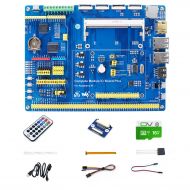 /CQRobot Raspberry Pi Compute Module 3 Lite Accessory Pack, Evaluate Compute Module 3, with CM3 IO Board, DS18B20, IR Remote Controller, Micro SD Card, Interfaces for Raspberry Pi a
