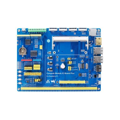  CQRobot Raspberry Pi Compute Module 3 Lite Accessory Pack, Evaluate Compute Module 3, with CM3 IO Board, DS18B20, IR Remote Controller, Micro SD Card, Interfaces for Raspberry Pi a