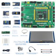 CQRobot Designed for The LPC4357FET256/LPC4357JET256 MCU, Open Source Electronic LPC Development Board Kit, Including 4357 Mother Board+LPC4357FET256/LPC4357JET256 Core Board+4.3 i