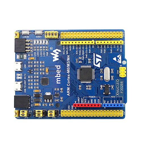  CQRobot XNUCLEO-F302R8 Development Kit (CQ-A), Compatible with NUCLEO-F302R8, STM32 Development Board, Onboard Cortex-M4 Microcontroller STM32F302R8T6, Comes with IO Expansion Shield and V