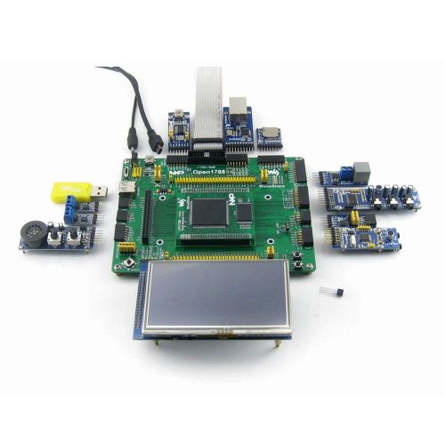 CQRobot Designed for the LPC1788FBD208 MCU, LPC Cortex M3 Development Board, DIY Open Source Electronic Hardware Kit, Including LPC1788 Development Board+LPC Debug+4.3 inch LCD+Ethernet Bo
