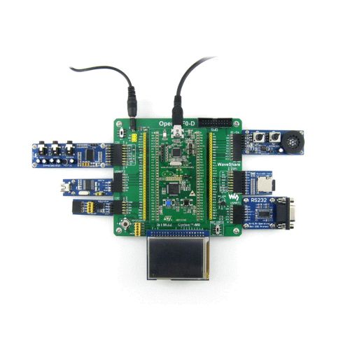  CQRobot Designed for The STM32F0DISCOVERY, Features The STM32F051R8T6 MCU, Open Source Electronic STM32 Development Kit, Includes STM32F0DISCOVERY+STM32F051R8T6 Board+Touch LCD+Ard