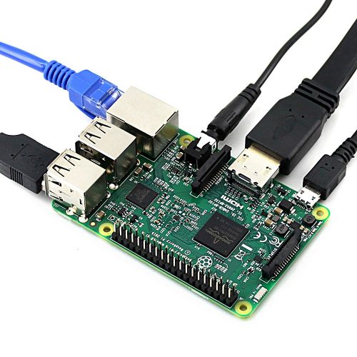  CQRobot DIY Open Source Electronic Hardware Kits for Raspberry Pi 3 Model B, Including Raspberry Pi 3(1.2GHz 64-bit Quad-core ARM Cortex-A53)+USB Camera+Mini Wireless Keyboard+Micr