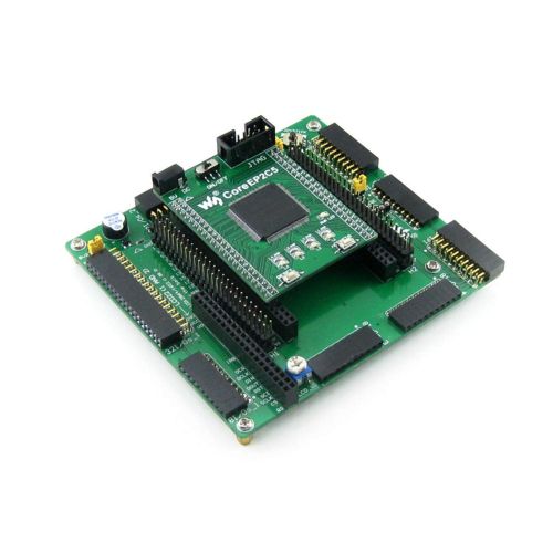  CQRobot Designed for ALTERA Cyclone II Series, Features the EP2C5 Onboard, Open Source Electronic Hardware EP2C5 FPGA Development Board Kit, Includes DVK601 Mother Board+EP2C5 Core Board+3