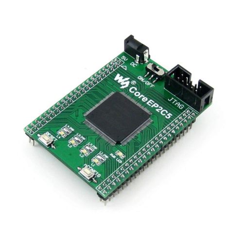  CQRobot Designed for ALTERA Cyclone II Series, Features the EP2C5 Onboard, Open Source Electronic Hardware EP2C5 FPGA Development Board Kit, Includes DVK601 Mother Board+EP2C5 Core Board+3