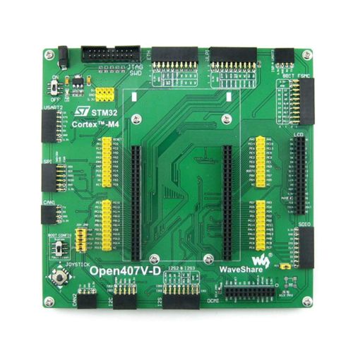  CQRobot Designed for the STM32F4DISCOVERY, Features the STM32F407VGT6 MCU, Open Source Electronic STM32 Development Kit, Includes STM32F4DISCOVERY+STM32F407VGT6+3.2 inch LCD+USB3300 USB HS