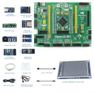 CQRobot Designed for the LPC4337JBD144 MCU, Open Source Electronic LPC Development Board Kit, Including 4337 Mother Board+LPC4337JBD144 Cortex-M4M0 Dual-core Board+3.2 inch Touch LCD+Ethe