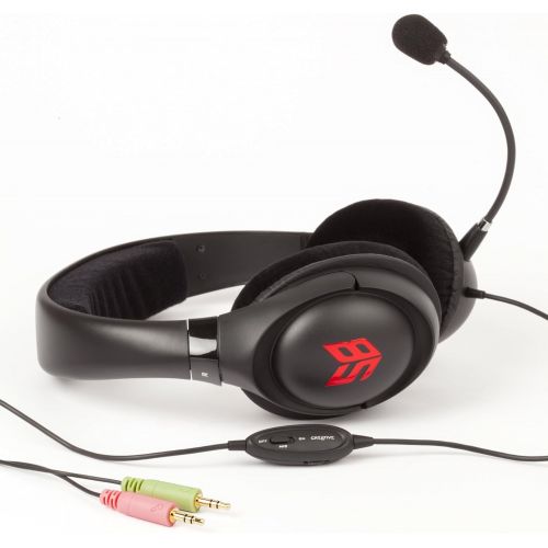  [아마존베스트]Creative SB Blaze Gaming Headset - Black